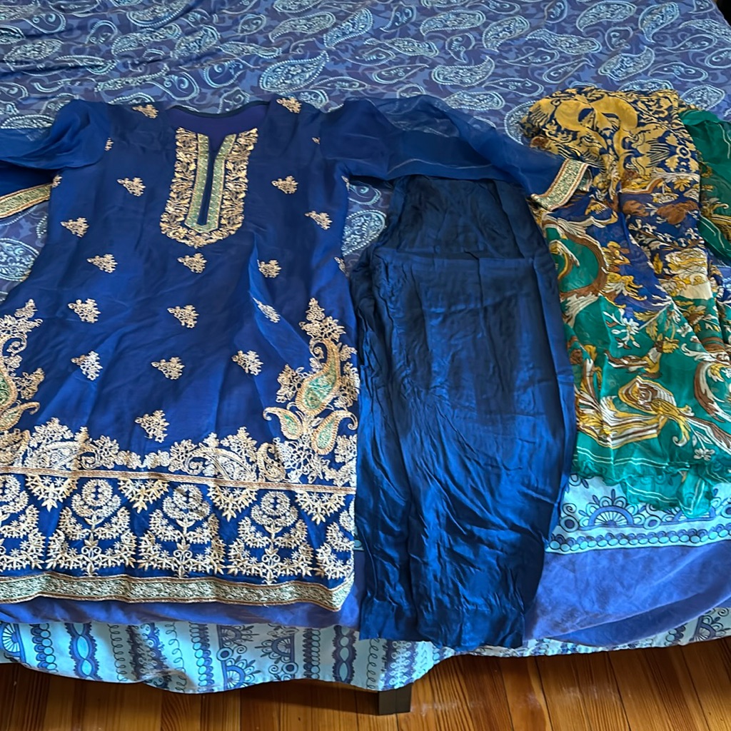 Blue Eid Dres